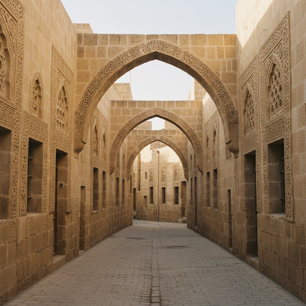 Eski Mardin taş sokakları